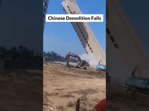 Chinese High Rise Building Demolition Fails! (Compilation)