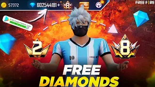How to get Diamonds in Free Fire 🔥| Free Fire Free Diamond | 2026 Latest Trick 100% Working