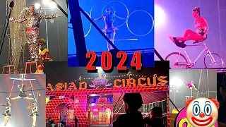 Asiad Circus 🤡 Full Show 2024 ||  Asiad Circus New Delhi  | Great Asiad Circus |Clean Voice Version