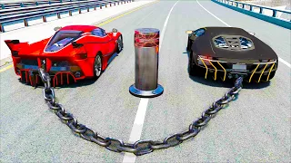 Satisfying Car Crash Game HIGH SPEED JUMPS #2 BeamNG Drive
