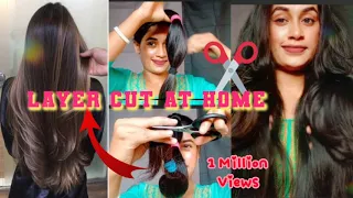सबसे आसान Layer Hair Cut कैसे करे/Easy Way/Step by step/Beginners Special SM Beautyland Studio