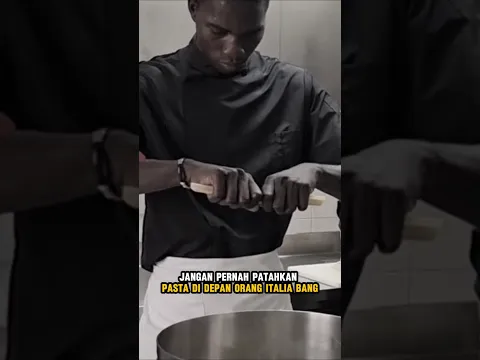Jangan patahkan pasta didepan orang italia #shorts