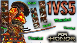 Insane carries in MOST difficult & toxic lobby ever [For Honor]