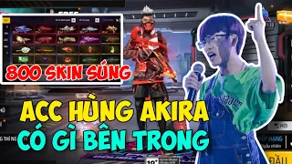 (Free Fire) Review ACC Free Fire Của HÙNG AKIRA Ông Trùm Skin Súng