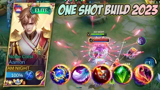 🔥AAMON FULL BUILD ONE SHOT ! 🔥 AAMON BEST BUILD 2022 🔥 MOBILE LEGENDS