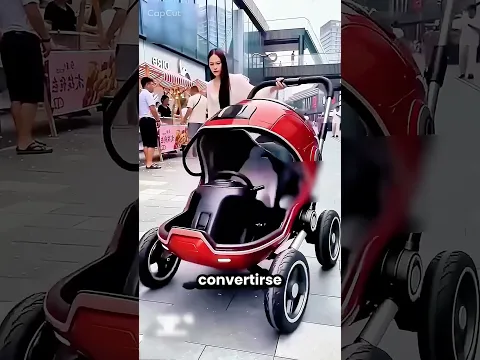 Este Carrito De Bebé Se Convierte En Coche 😱