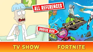 All RICK & MORTY references in Fortnite