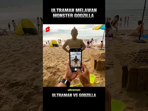 ULTRAMAN VS GODZILLA DI DUNIA NYATA