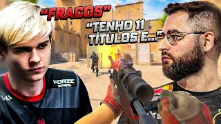 é... proplayer desmereceu a FURIA e FalleN respondeu ao vivo (professor não tá pra brincadeira kkkk)