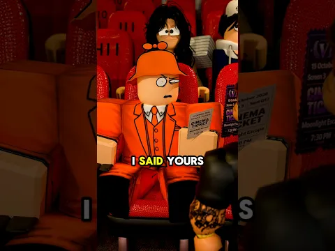He Wanted to Sit on My Seat... 💀 #roblox #animation