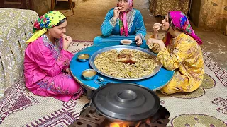 محشي الكانوون في بيت جدي 🏡 محشي الدفا واللمة بتاعة زمان قبل ما البنات تتجوز 🥹