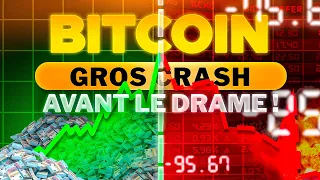 BITCOIN : GROS CRASH LE DERNIER REMPART AVANT LE DRAME !