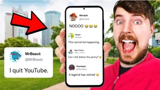 I Made The Internet Think MrBeast Quit YouTube…