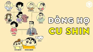 Dòng Họ Shinnosuke Có bao Nhiêu Người? Tất Tần Tật Về Gia Phả Nhà Cu Shin | Ten Anime