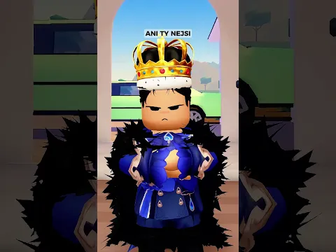 Použil DETEKTOR PRINCEZEN, aby našel SKUTEČNOU PRINCEZNU 👑✨#roblox #robloxedit
