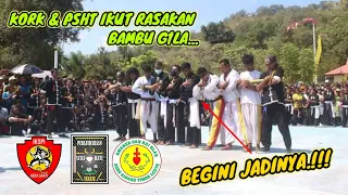 ATRAKSI BAMBU G1LA IKSPI, PSHT & KORK IKUT MENGUJINYA