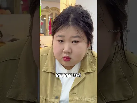 Sadece BUBBLE TEA İçmek İstemişti❗👀🤣