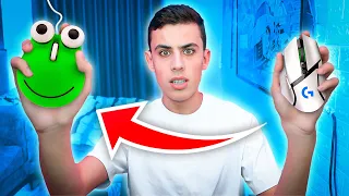 فورتنايت لكن كل ما أموت بلعب بماوس أسوء ! 😳🔥