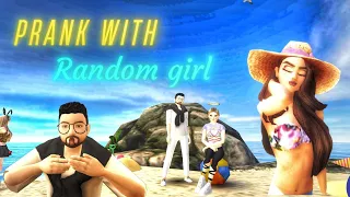 Prank with Random girl 😂😂 || avakin life gameplay || avakin life gameplay in Hindi by Himkar bhai