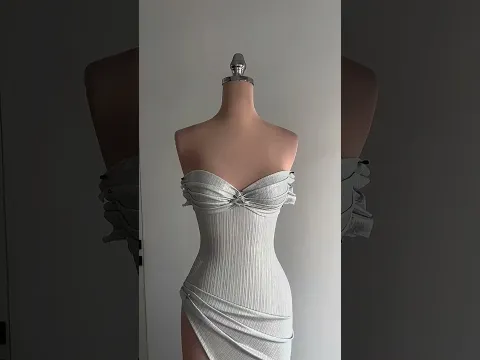 Share this with someone who loves effortless elegance! To order this mesmerizing silver pleated