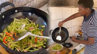 It's been eight years since I got married in rural China. Laundry and cooking, just a typical day
