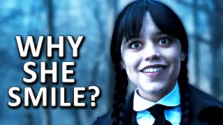 Shocking Reason Behind Wednesday Smile In Episode 7
