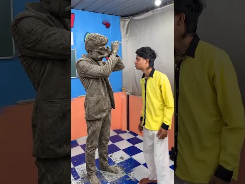 Vikas sir को मूर्ती बना दिया 😨😱ll #shortsfeed #vikassir #school #danger #shorts #emotional