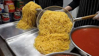 파스타 장인! 25년 경력 셰프의 토마토, 크림, 오일 파스타 만들기 / pasta making skill! tomato, cream, oil pasta making