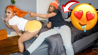 SLIDING “ERICKAS” CAKES ALL ONTO MY LAP 🥰🧁... *she love the aggressiveness* @ErickaB_
