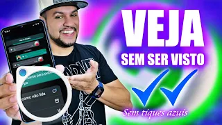 Como Ler Mensagens do WhatsApp e NÃO APARECER VISUALIZADA