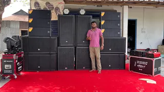 Dj Setup | 4 Dubal Bass 2 Top,6 Linary, 2 Amplifier| Atipro Speaker Competition DJ Setup