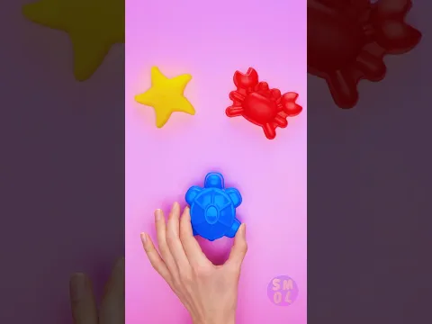 Just Look At These Tiny Soapy Friends 🧼🐢⭐ #shorts #soaphack #hygienefun