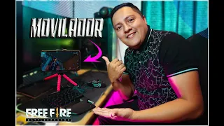 COMO ARMAR EL MOBILADOR ⌨️TECLADO y 🖱️MOUSE Para jugar con CELULAR📲  Free Fire🐼 (PANDA PRO)