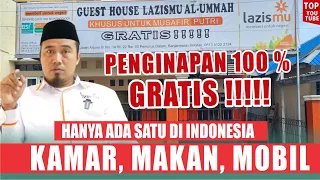HANYA ADA SATU DI INDONESIA !! Penginapan Gratis Full Pelayanan. (VIDEO INSPIRASI)