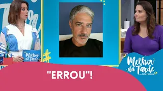 William Bonner errou ao vivo