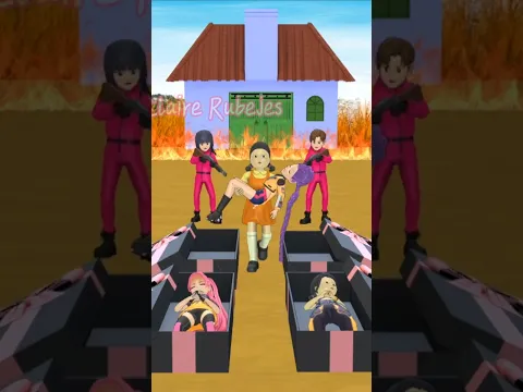 Huntrix Past Lives SAKURA SquidGame #sakuraschoolsimulator #shorts #sakura #ytshorts