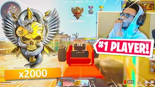 He has a 12 KD & 2,000 NUKES..☢️ (Reacting to the #1 Ranked Cold War Player)
