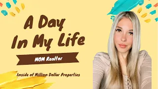 One Day with a MOM-Realtor. Tour Million Dollar Properties in Palo Alto. Daily Routine