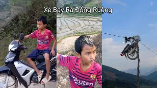 Thằng Cọp Kè Khiến Xe Tuyền Vlog Bay Ra Đồng Ruộng