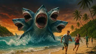 El ataque del tiburón de seis cabezas 💥| Película de Acción en Español Latino | Brandon Auret (2018)