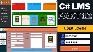 C# Project Tutorial - Create a Library Management System Using C# And MySQL - [ Part 12 ]