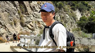 MAKING MY HUSBAND HIKE PREGNANT | Andy and Michelle Vlogs