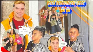 Um sonho.Entrevistei o Lucas Neto.