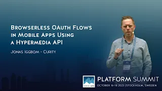 Browserless OAuth Flows in Mobile Apps Using a Hypermedia API