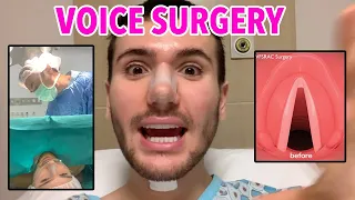GETTING VOICE MASCULINIZATION SURGERY!!