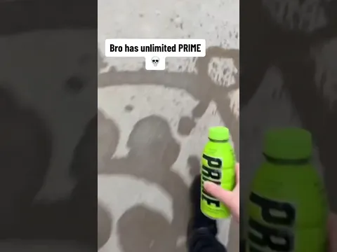 Bro has unlimited PRIME💀 #prime #ksi #loganpaul #shorts