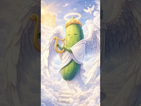 Angel Cucumber - Guiding Light 🥒👼✨
