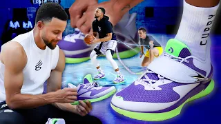 Stephen Curry Wear Tests The Curry Fox 1s