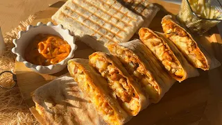 عشاق طاكوس وحتى لي كيحبو الوصفات السهلة السريعة 🌮 طاكوس بالدجاج 🍗🐔