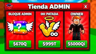 Kick a Lucky Block, pero puedo Conseguir MEJORAS de ADMIN! 🤯